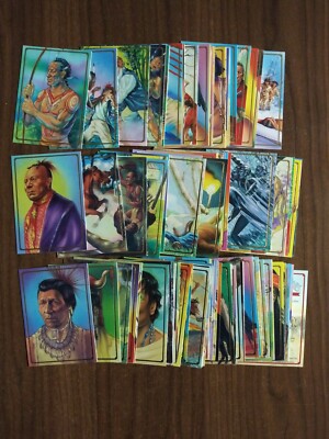 Native Americans: An Epic Struggle of Blood And Courage Complete Base Set Of 90
