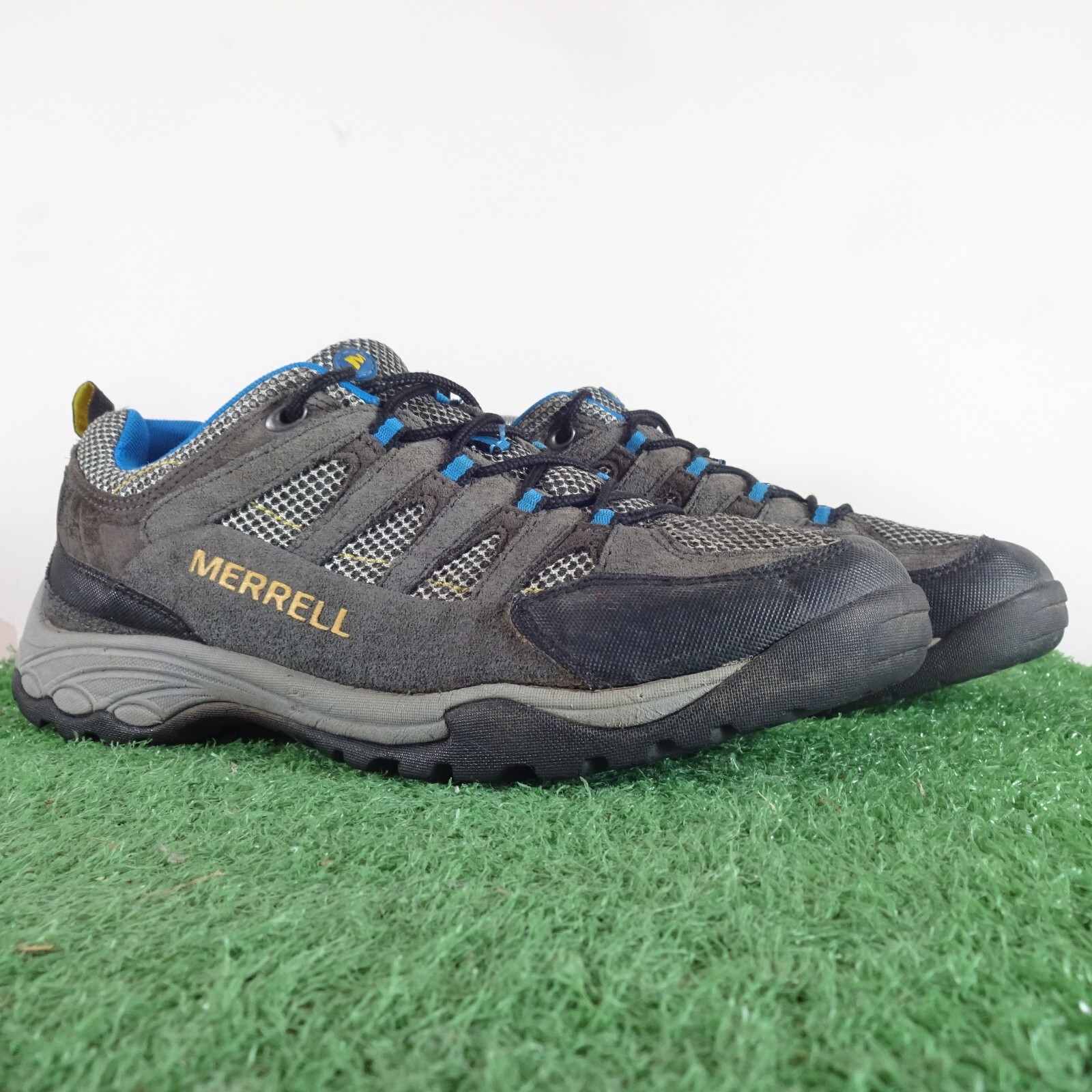 Scarpe da Trail Merrell Taglia 9 Uomo Grigio Catalizzatore Ventilatore Scarpe da Ginnastica Escursionismo Vibram