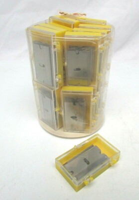 Rare Vintage 180 Box Cutter Utility Scraper Razor Blades Made in USA NOS New 