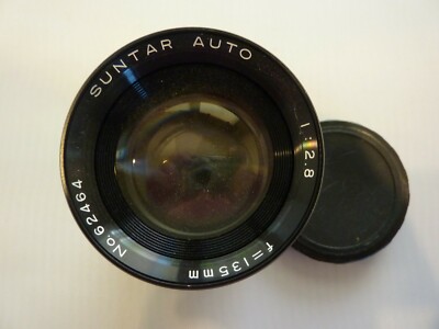 Suntar Aux. 1:4 Telephoto and Wide Angle Lenses with Carry Case as