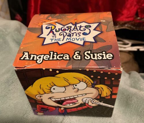 RUGRATS DIGITAL WATCH ANGELICA AND SUSIE BURGER KING KID’S MEAL TOY 2000 - Picture 2 of 4
