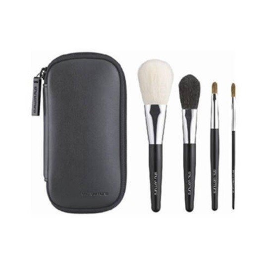Shu Uemura Portable Make-up Brush set of 4 with pouch New | eBay