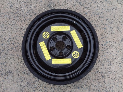 AUDI Q7 WHEEL STEEL SPARE, 18X6.5IN, 4L, 10/09-08/15 09 10 11 12 13 14 15