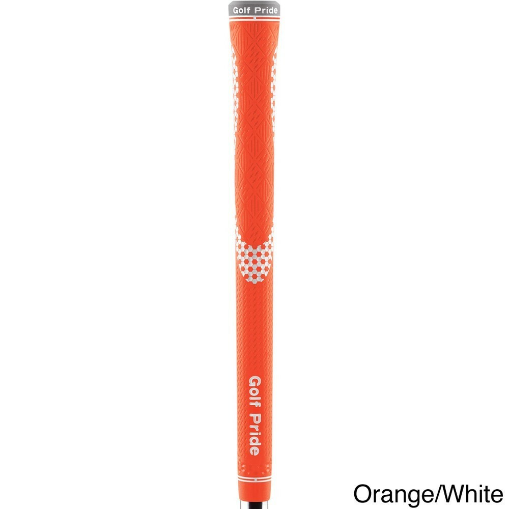 RARE + NEW (3) GOLF PRIDE NIION (ORANGE/WHITE) MEN'S STANDARD 60