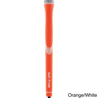 RARE + NEW (3) GOLF PRIDE NIION (ORANGE/WHITE) MEN'S STANDARD 60