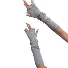 Punk Distressed Gloves Hollowout Fingerless Gloves Y2K Women Accessories