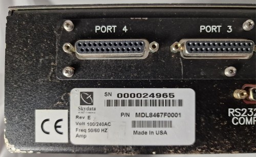 Matra Marconi Space multi rate digital receiver MDL8467F0001 - Picture 3 of 9
