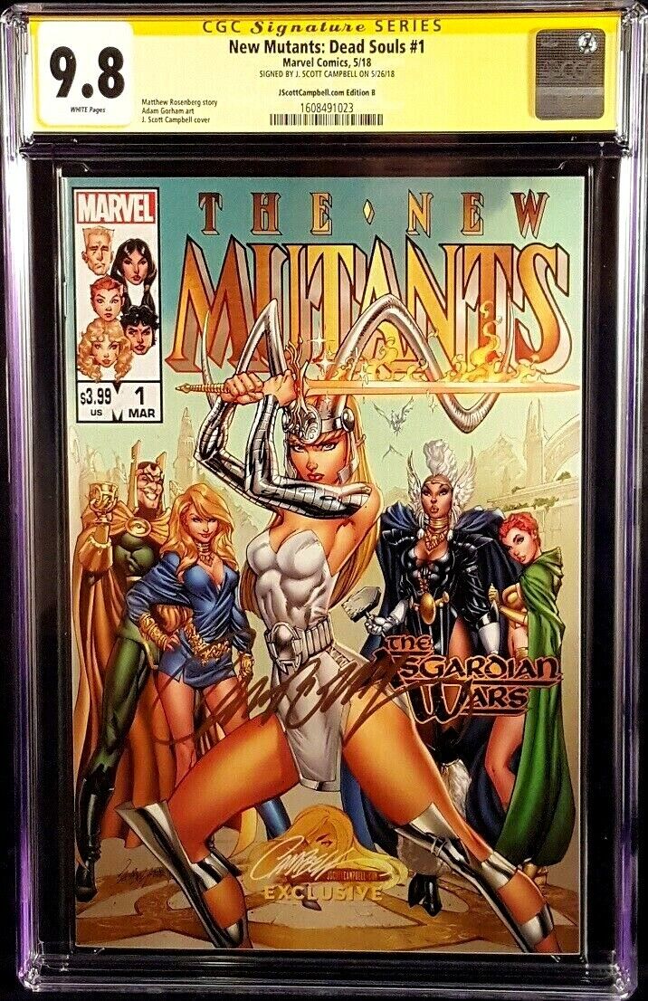 New Mutants Dead Souls #1 J Scott Campbell Cover A Magik Variant