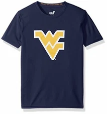 NCAA by Outerstuff NCAA West Virginia Mountaineers Youth Boys "Carbon Logo" D...