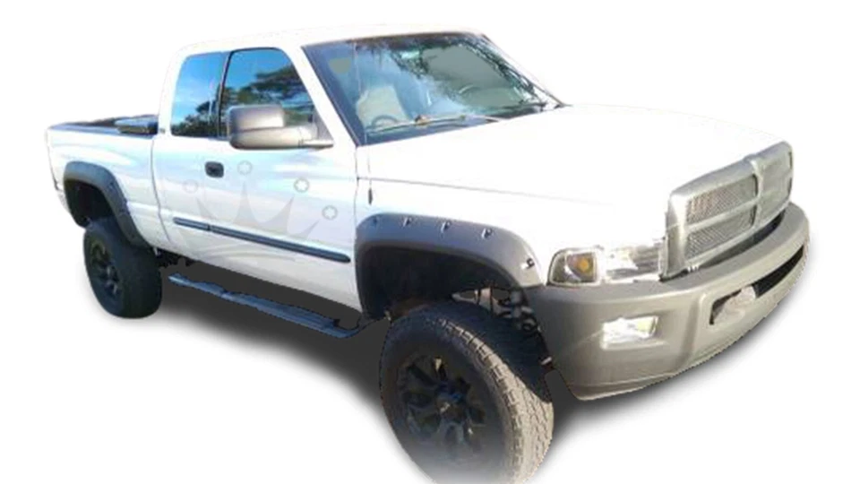 Se adapta a Dodge Ram 1500 1994-2001 - Remache de bolsillo atornillado guardabarros King destellos suaves  Foto 3 de 4