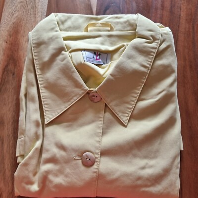 Designerjacke von MANFRED LACARZ Gr.L in gelb - TOP-