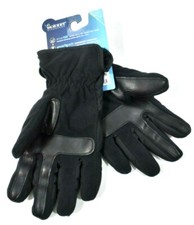 Isotoner Mens Gloves New M Smart Dri Touch Screen Black