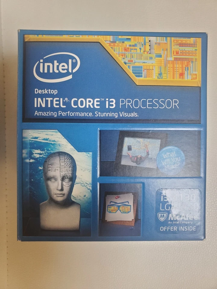 Intel BX80646I34130 SR1NP Core i3-4130 Processor 3MB Cache, 3.40 GHz NEW!! - Image 2 of 4