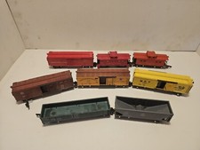 Lot Of 8 1950s American Flyer "S" Gauge Rolling Stock - FREE SHIPPING  