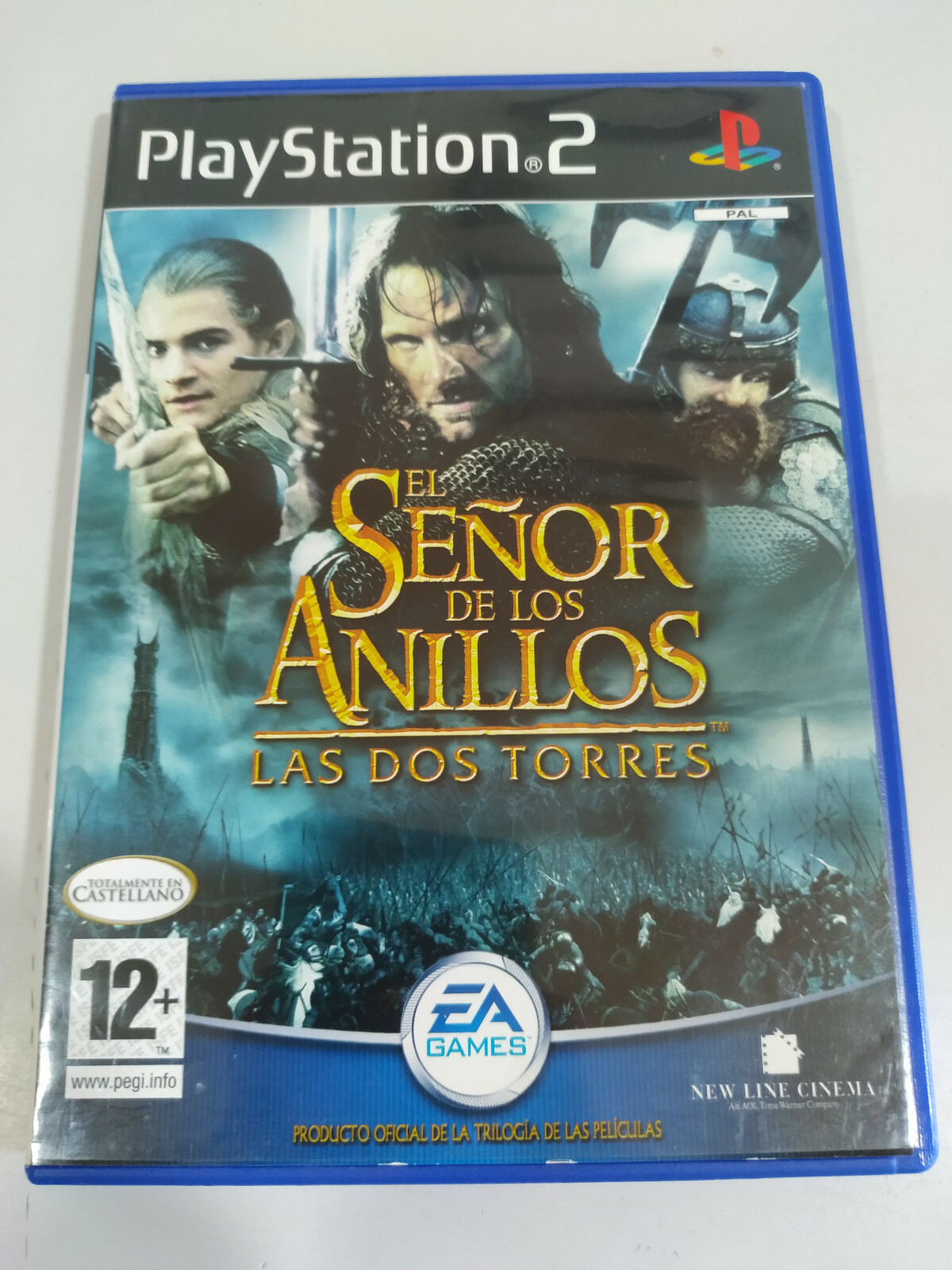 The Lord of the Rings: The Two Towers EA PS2 Game PAL PEGI 12