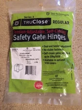 TruClose "Series 3" TCA2L2S3BT, Black Hinges  - Metal/Wood Gate