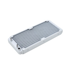 Aluminum 240mm PC Water Cooling Radiator Heat Exchanger OD 8mm Tube Liquid Coole