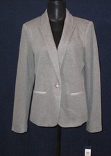 Tommy Hilfiger Women's NWT Size 12 Heather Grey Blazer