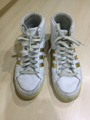 adidas anzug goldene streifen
