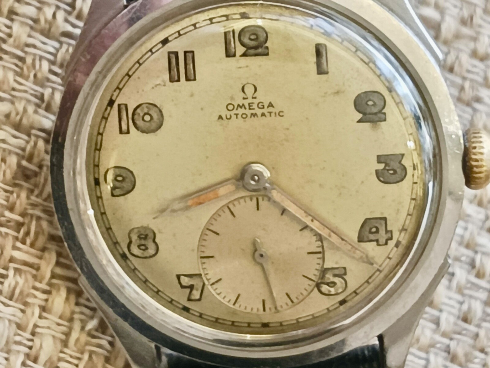 ✅ OMEGA Bumper Automatic 2375 - RARE VINTAGE - 1942-1943 WW II Era ✅ image 3