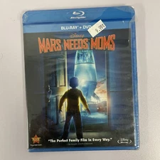 Mars Needs Moms (Blu-ray + DVD, 2011, 2-Disc Set)