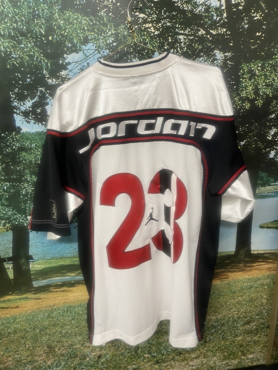 VINTAGE 90's 1990s NIKE AIR JORDAN #23 JUMPMAN JERSEY