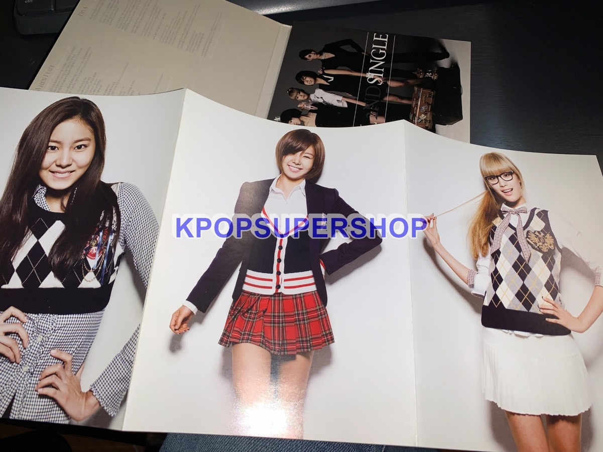 After School 2nd Single Album 너때문에 CD Great Cond. K-POP KPOP