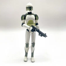 Star Wars Clone Wars Bantha Anti Hailfire Droid Squad Trooper Figure w/ Blaster