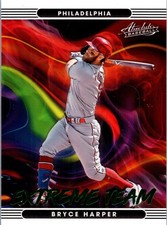 2022 Panini Absolute Bryce Harper Extreme Team Retail Green Parallel #ET-8