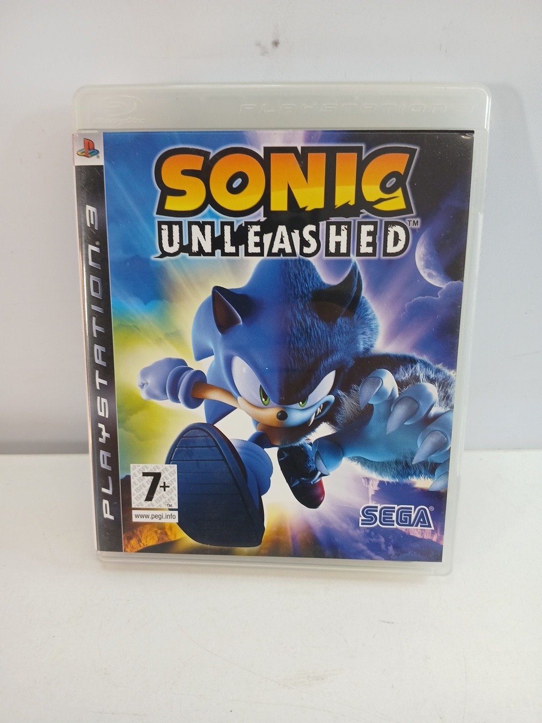 Sonic Unleashed Sony PlayStation 3 (PS3) PEGI 7+ Complete With Manual