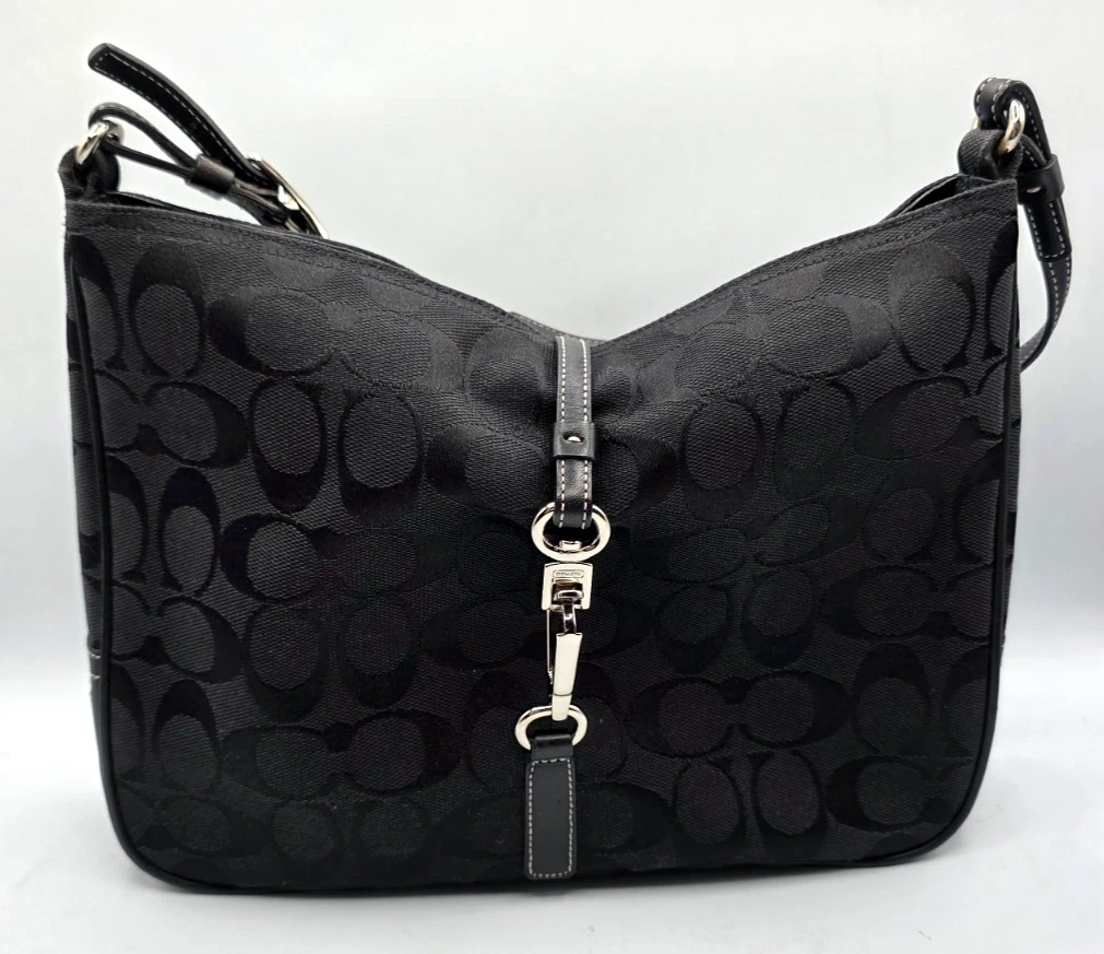 Coach Hampton Canvas Exterior Small Bags & Handbags for Women for