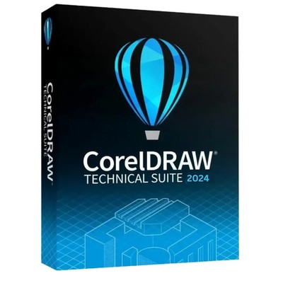 CorelDRAW Graphics Suite 2024 *DAUERLIZENZ* für WINDOWS / DE/ML / KEY (ESD) NEU