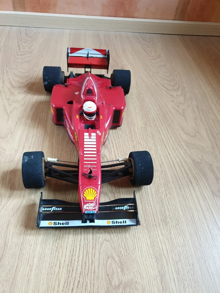 Rc Car Tamiya F 103 Formel 1 Modell in Ferrari F 610 B after Race Optik  - Bild 4 von 4