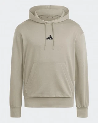  Kapuzen Hoodie HERREN Adidas Feelcozy Fleece Grau SILPEB Fleece-Baumwolle  - Bild 1 von 4