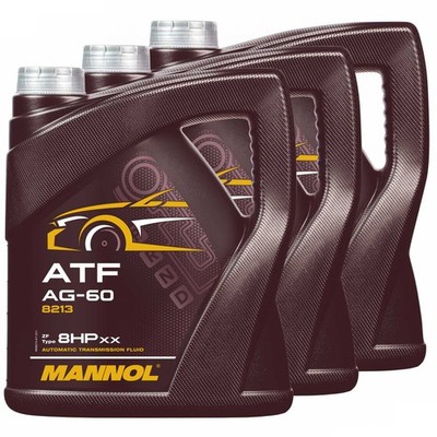 Getriebeöl Getriebe MANNOL ATF AG60 Automatic 3 X 4 Liter für Audi BMW Volvo VW