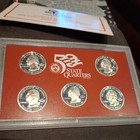 2006 US Mint 50 State Quarters SILVER Proof Set W/BOX AND COA 0.89 Troy oz — photo 3