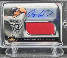 Ryan Lavarnway 2012 Topps Finest Auto Jumbo Relic (#AJR-RL)