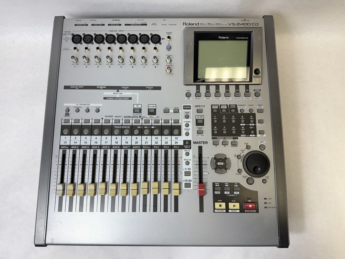 Roland VS-2400CD 動画有 MTR マルチトラックレコーダー | Roland 0