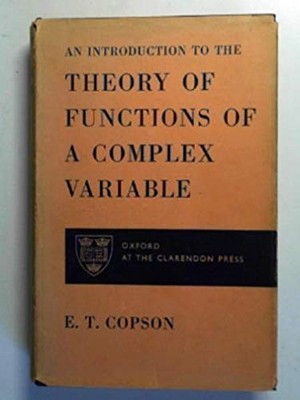 An introduction to the theory of functions of a complex variable