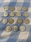 Lot of 15 - 1964 Kennedy Half Dollars 90% Silver