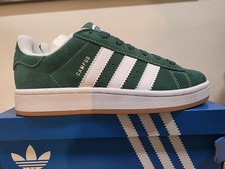 Adidas Campus 00s J IH7492 Dark Green White Stripe Big Kids 5.5 Women’s 6.5