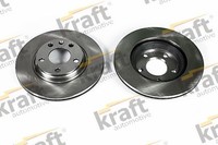 2X Kraft Automotive Bremsscheibe 6040280 FüR Audi Seat VW
