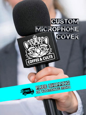 RODE Interview GO Logo Cover Personalized Microphone Flag branded mount RØDE