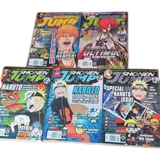 Shonen Jump Manga Anthology Comics Lot of 5 Yu-Gi-Oh! Naruto 2010 2011 Comic 