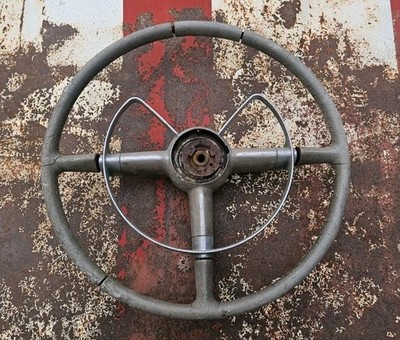 Used Original 1949 Oldsmobile Butterfly Steering Wheel Dynamic 88 98 49 Olds