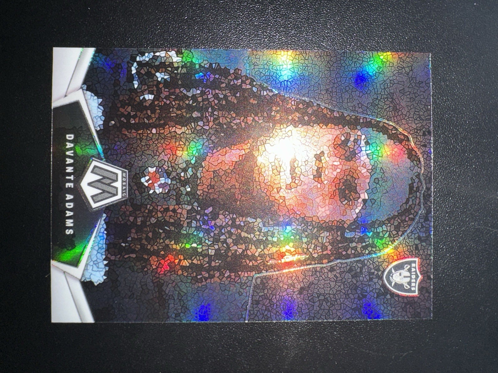 2024 Panini Mosaic Football Davante Adams Micro Mosaic SSP Case Hit 