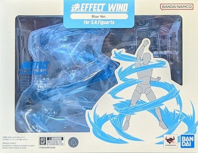 Tamashii Nations S.H.Figuarts Tamashii Effect Wind Blue Ver Approx 150mm