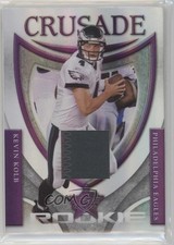 2007 Leaf Rookies & Stars Purple Materials Prime 2/25 Kevin Kolb #RC-27 0v1