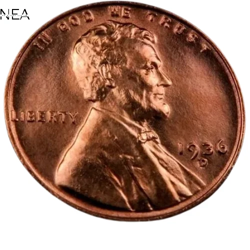 1936-D Lincoln Wheat Penny Cent ~ Gem BU (red)