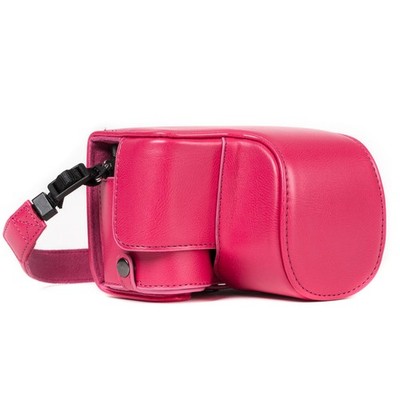 Megagear Sony Alpha A6500 16-50 Mm Ever Ready Leather Camera Case And Strap